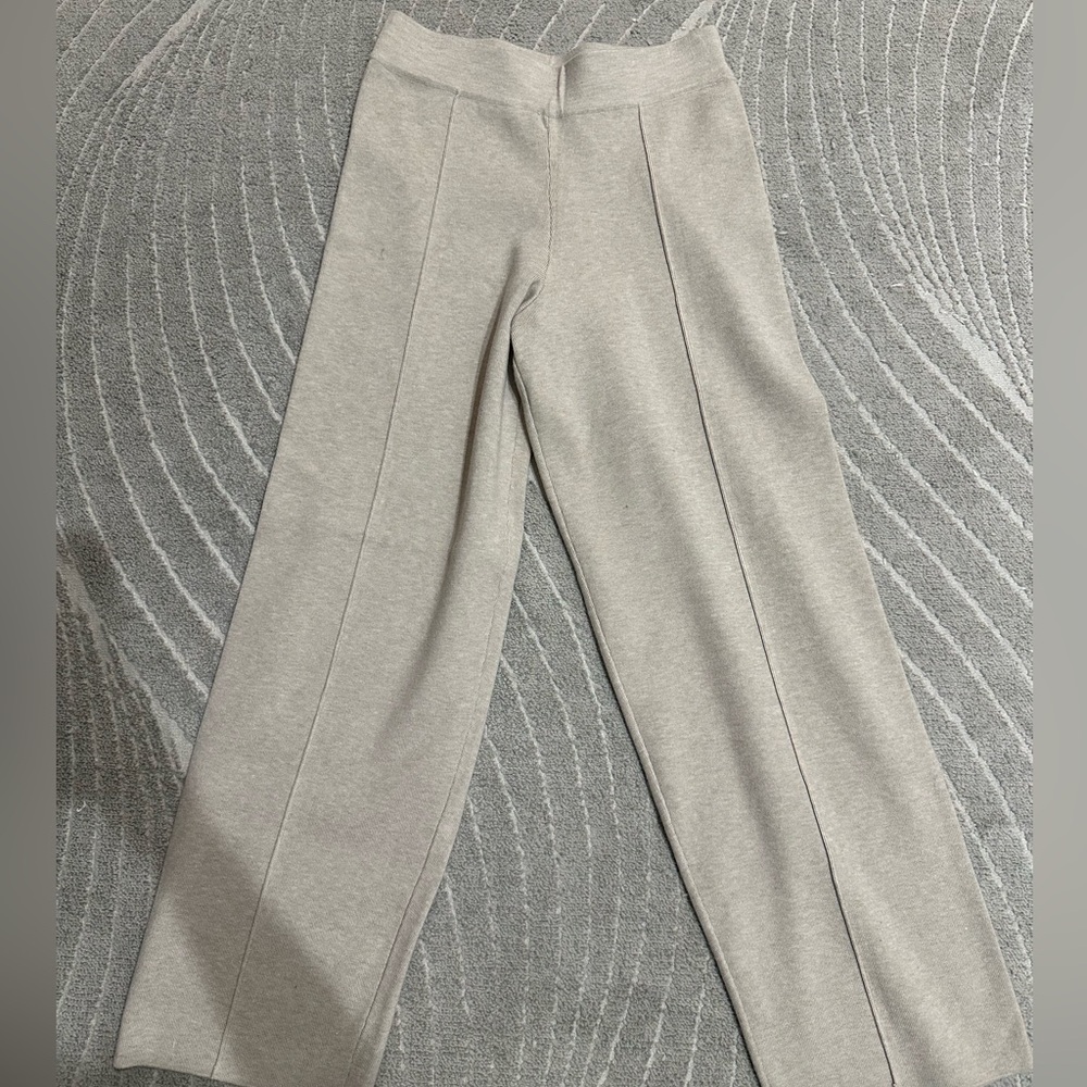 Marled Knit Pants